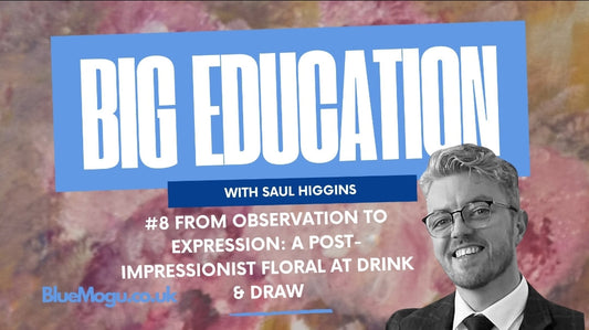 #8 From Observation to Expression: A Post-Impressionist Floral at Drink & Draw