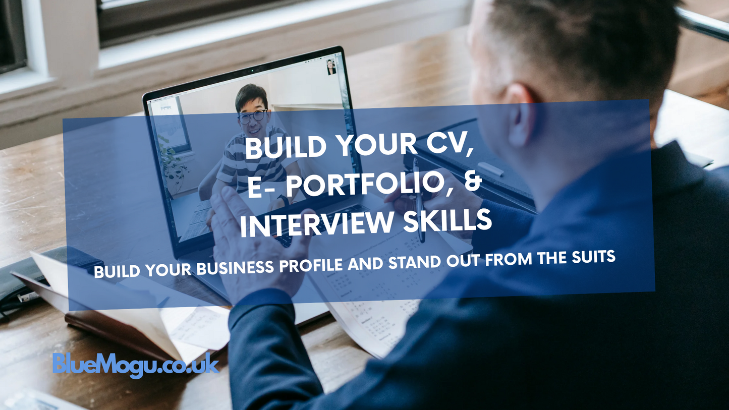 Build & Design your CV and e- portfolio showcase