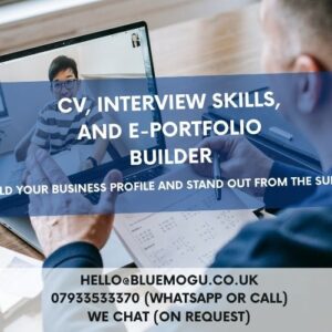 cv, interview skills, and e portfolio builder